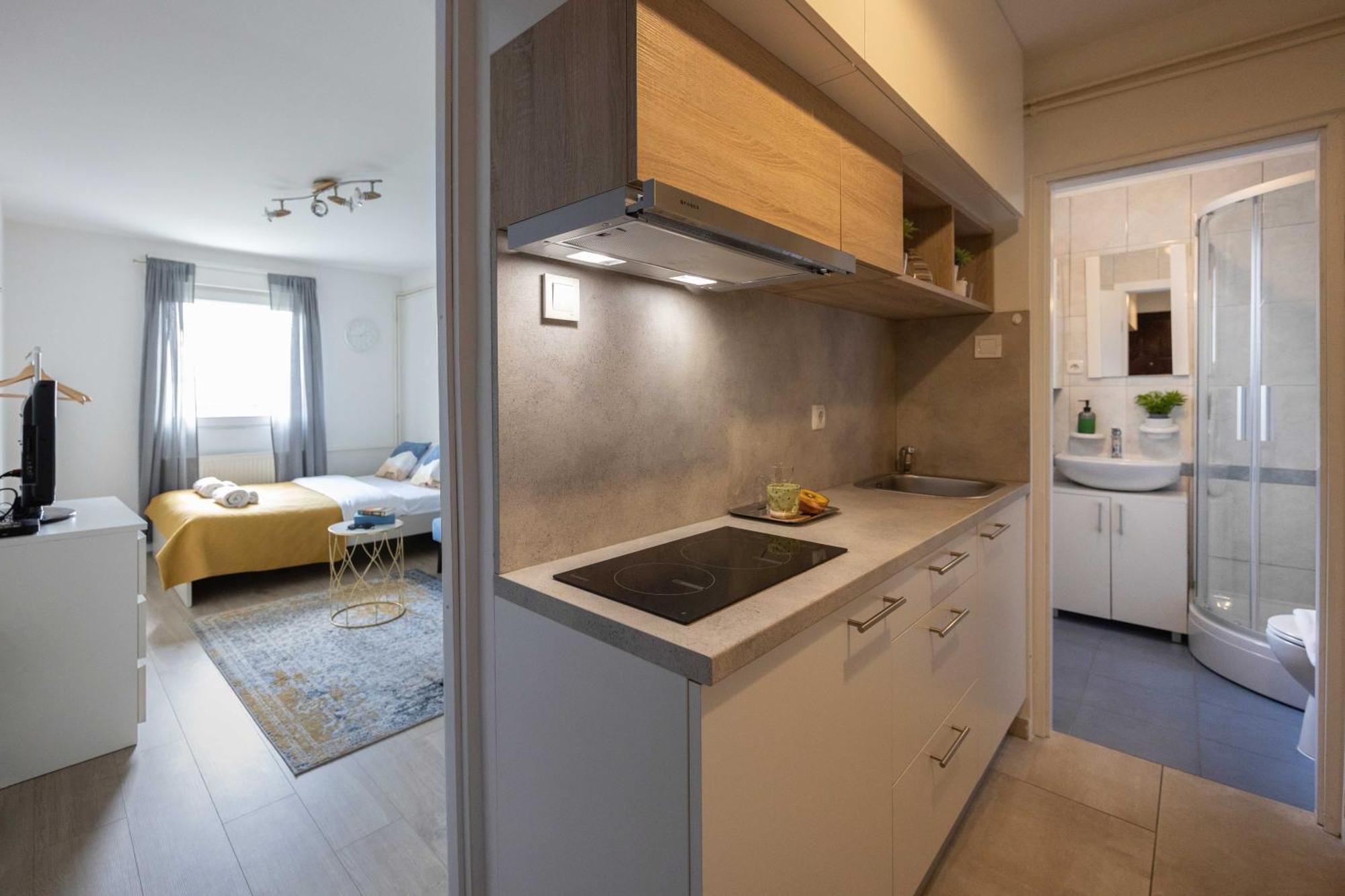 Modern Studio Near City Center Zagreb Exterior photo